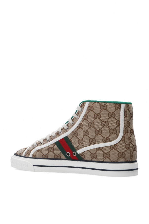 Gucci jacquard sneakers on sale